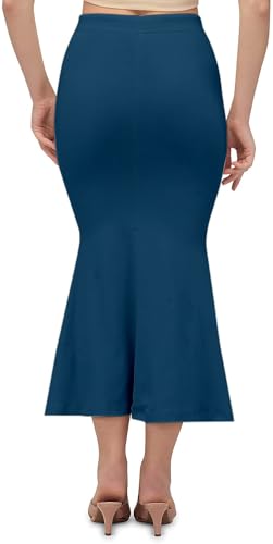 Image of Women's Perfect Curvy Look Saree Shapewear (Fish Baby Pink 2XL S90)