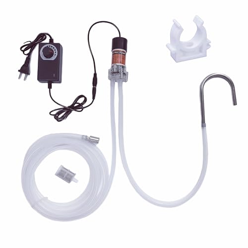 Food Grade Electric Water Transfer Pump, 110V Adjustable Flow (0-2L/Min), for 5 Gallon Water Jugs, Bottled Water, Wine, Cooking, Aquariums – Self-Priming – Quiet, Portable, Easy to Use