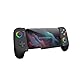 Mars Gaming MGPX, Bluetooth 5.0 Gamepad 2in1, RGB Neon, Dual Vibration und Turbo-Funktion, Smartphone-Halterung bis zu 6.8, Controller Kompatibilität PC, Android, iOS und Konsolen, USB-C, Schwarz