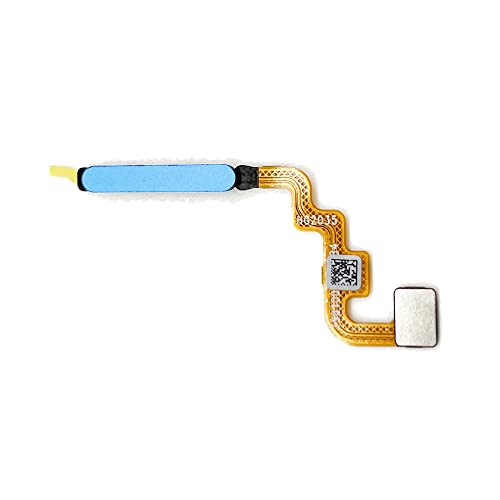 Botón de Encendido Sensor de Huellas Dactilares Cable Flexible Botón de Inicio Piezas del Sensor de identificación táctil para Xiaomi Redmi Note 11 Versión Global - Azul Claro Cover