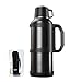 Isoliertopf mit großem Fassungsvermögen für den Außenbereich, Edelstahl 304, große Kaffee-Thermoskanne für Reisen, tragbare Wasserflasche, Camping-Kaffee, Thermoskanne, Wasserflasc