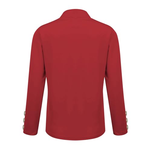 Women's Blazer Tops Fashion Solid Color Slim fit Plus Size Long Sleeve Notch Collar Suit Jacket Cardigan Coat Tops4