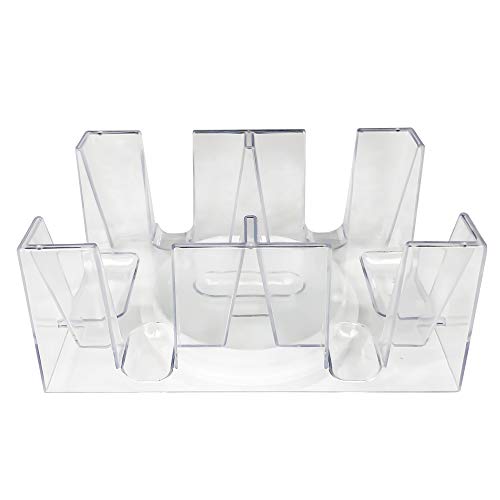 Yuanhe 6 Deck Revolving Rotating Canasta Playing Card Tray #TOP2