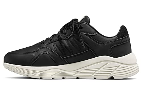 LABEL™ Go-to Low Lace-up Women's Sneakers – Suede & Leather Fabric – EVA Footbed – Lace Over Tongue Closure4