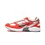 Track Red Black White Metallic Silver