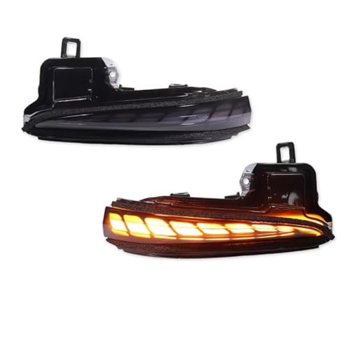 �T�C�h�~���[ LED �_�C�i�~�b�N�^�[���V�O�i�����C�g�V�[�P���V���������v�p�A���t�@�[�h�p���F���t�@�C�A�p�^�R�}�p N300 RAV4�p XA50 �n�C�����_�[�p XU70�p 2020 �T�C�h�~���[ �V�[�P���V�����E�B���J�[(Black Lens)