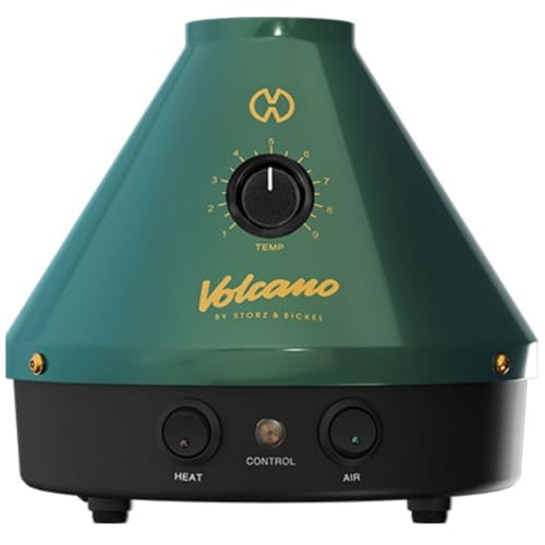 Storz & Bickel Volcano Classic 25 Years Edition Limited Evergreen Edition Desktop Vaporizer with Easy Valve Balloon System Iconic Convection Heating Medical Grade & Made in Germany