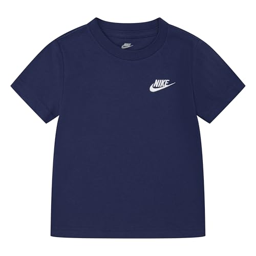 Image of Nike Kids Sportswear Club T-Shirt, Midnight Navy, 6
