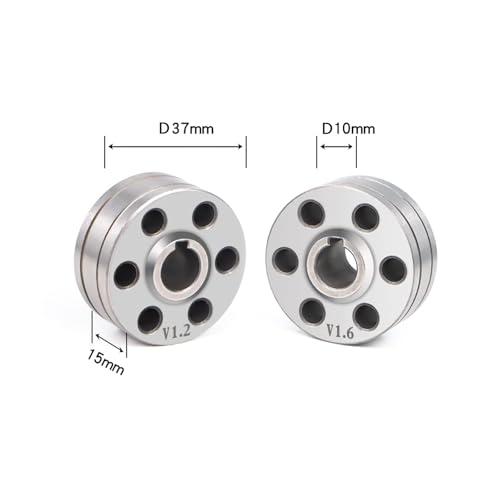 Image of SUP handheld laser welding machine wire feeding system accessories wire feeding rollers (V-shape(0.8 /1.0)*2Pcs)