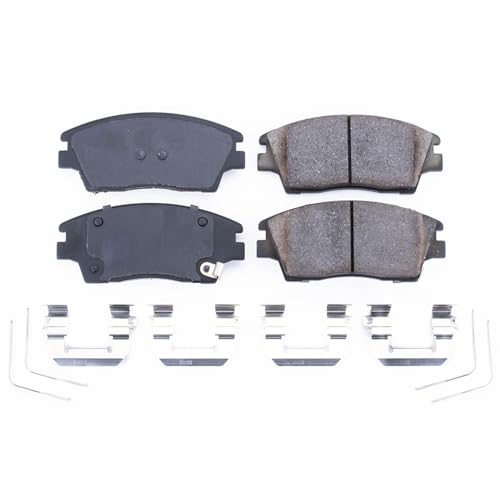 Image of PowerStop Front Brake Pads for Hyundai Elantra 2017-20 |Tucson 2016-21 |Kia Sportage 2017-22 - Z17 Ceramic Brake Pads with Installation Hardware, 17-1847