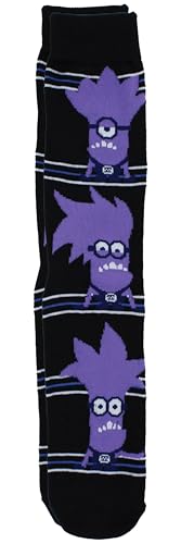 Hyp Despicable Me Minions Men's Casual Crew Socks, 6-Pack, Size 8-124