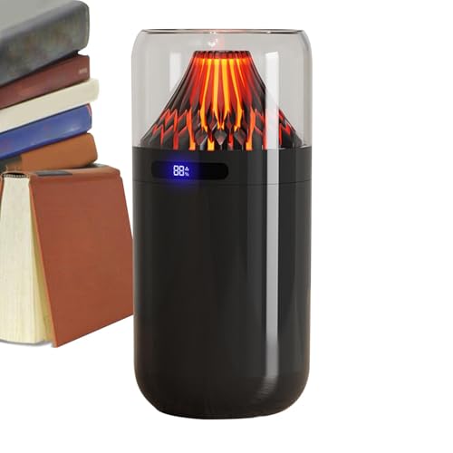 Difusor de aromaterapia de volcán, difusor de aromaterapia humidificador - 3 modos de escritorio humidificador personal | Difusor de aromaterapia recargable, elegante decoración del hogar para el trab