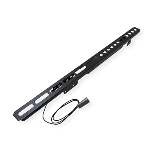 VALUE TV Wall Mount Monitor Mount, 27 mm Distance from Wall Fixed, 203.2 cm/80 inches, 75 kg, Black - Image 3