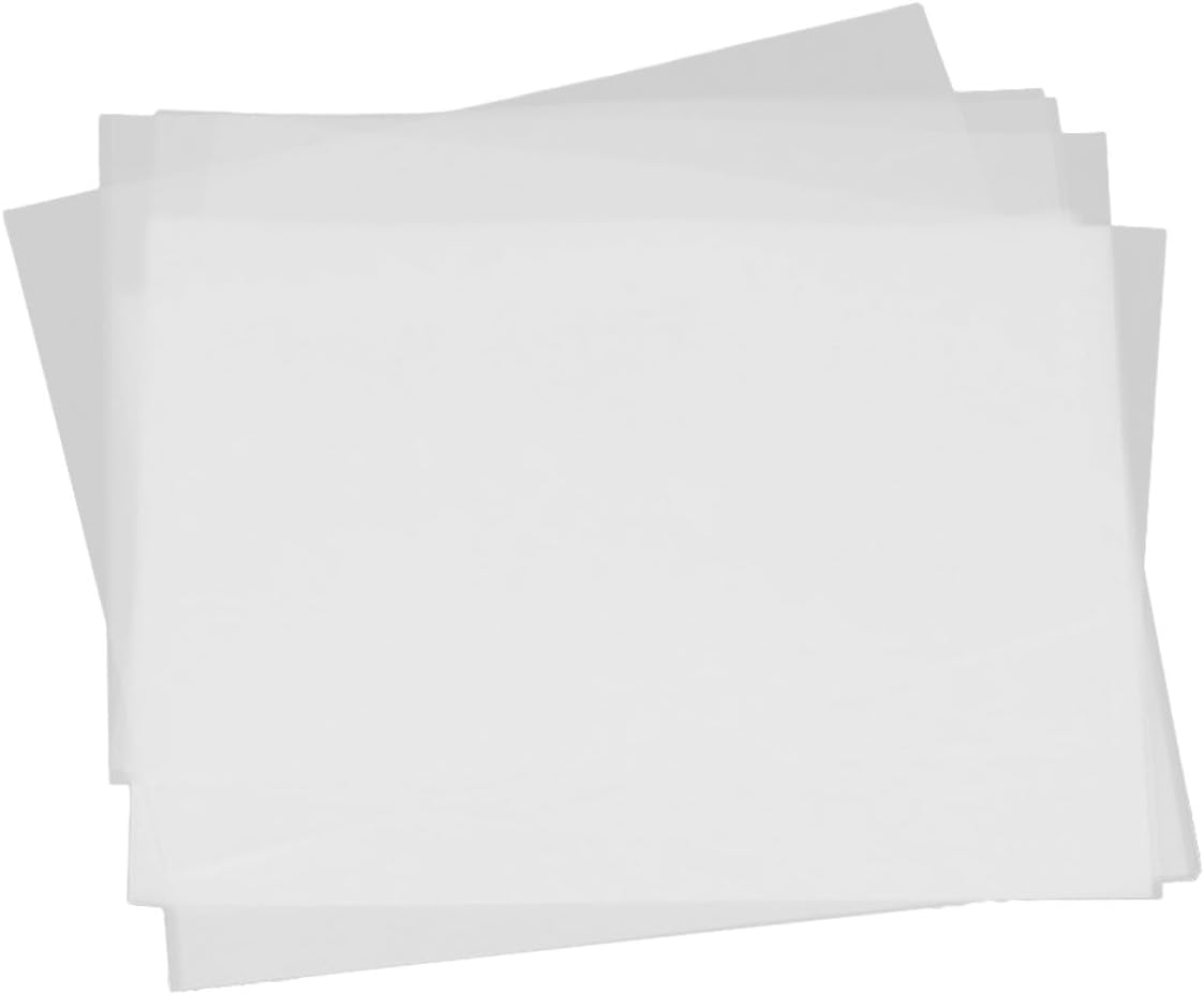 GLSTOY A4 Translucent Tracing Paper Set 100 Sheets for Engineering Drawing and Copying, Semi- Art Paper for Artists and DIY Sketching Projects