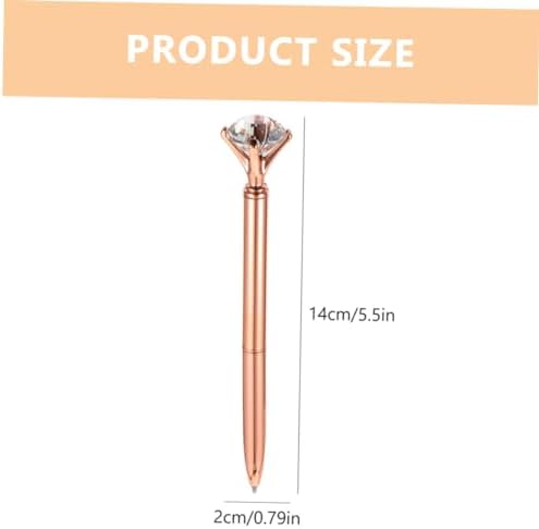 NUOBESTY 3 adet büyük elmas tükenmez kalem, çok fonksiyonlu yazı gereçleri, ofis, okul ve ev için, şık, taşınabilir kalem, yetişkinler için, şık tasarım, yaratıcı - Görsel 5