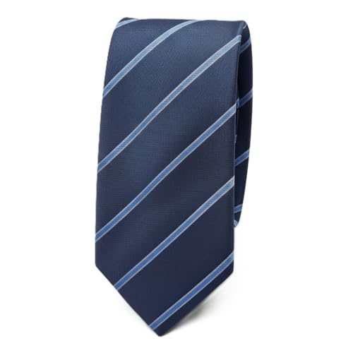 Image of Micro Fiber Stripped Neck Ties For Mens Boys Tie Length & Width - 58 Inch & 3 Inch