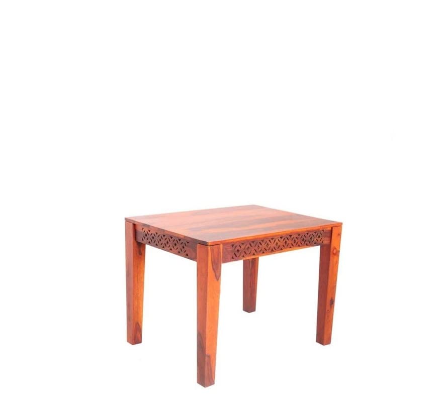 GM CRAFT Solid Sheesham Wood Two Seater Dining Set for Dining Room Restaurant Hotels Cafe | Wooden Dining Set | Sheesham Wood Dining Set |03 1
