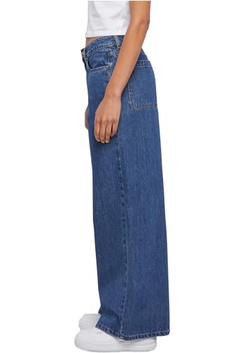 Jean large en denim coupe premium à taille mi-haute - 6