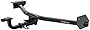 CURT 113963 Class 1 Trailer Hitch with Ball Mount, 1-1/4-In Receiver, Fits Select Nissan Leaf