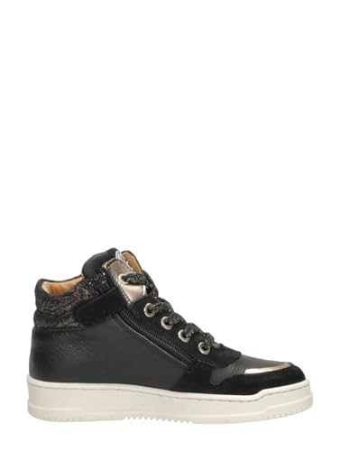 Chaussures montantes noires montantes à lacets bottines homme