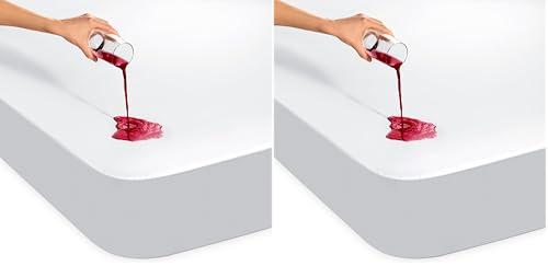 Protector colchón 80x200 cm impermeable transpirable funda antiácaros Dreamzie pack de 2 2