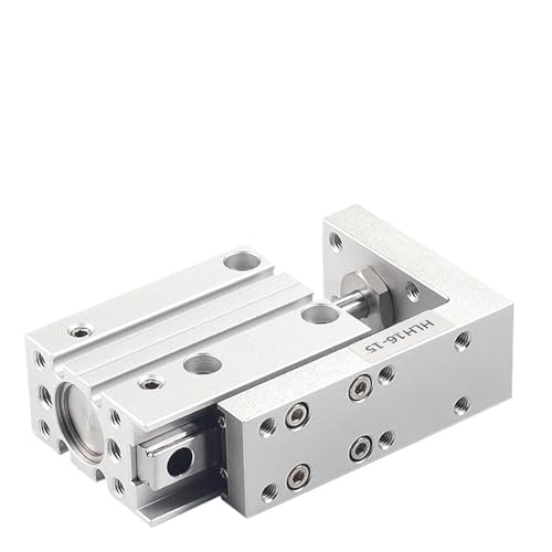 Vérin pneumatique HLH20 anti-jeu guidage latéral précis 10mm