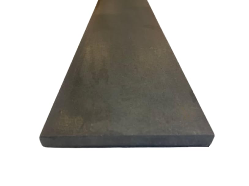 LeMétal – Fer plat acier largeur 120 mm - Epaisseur au choix (de 6 mm à 15 mm) et longueur au choix (de 50 à 300 cms). (10 mm, 290 cms)