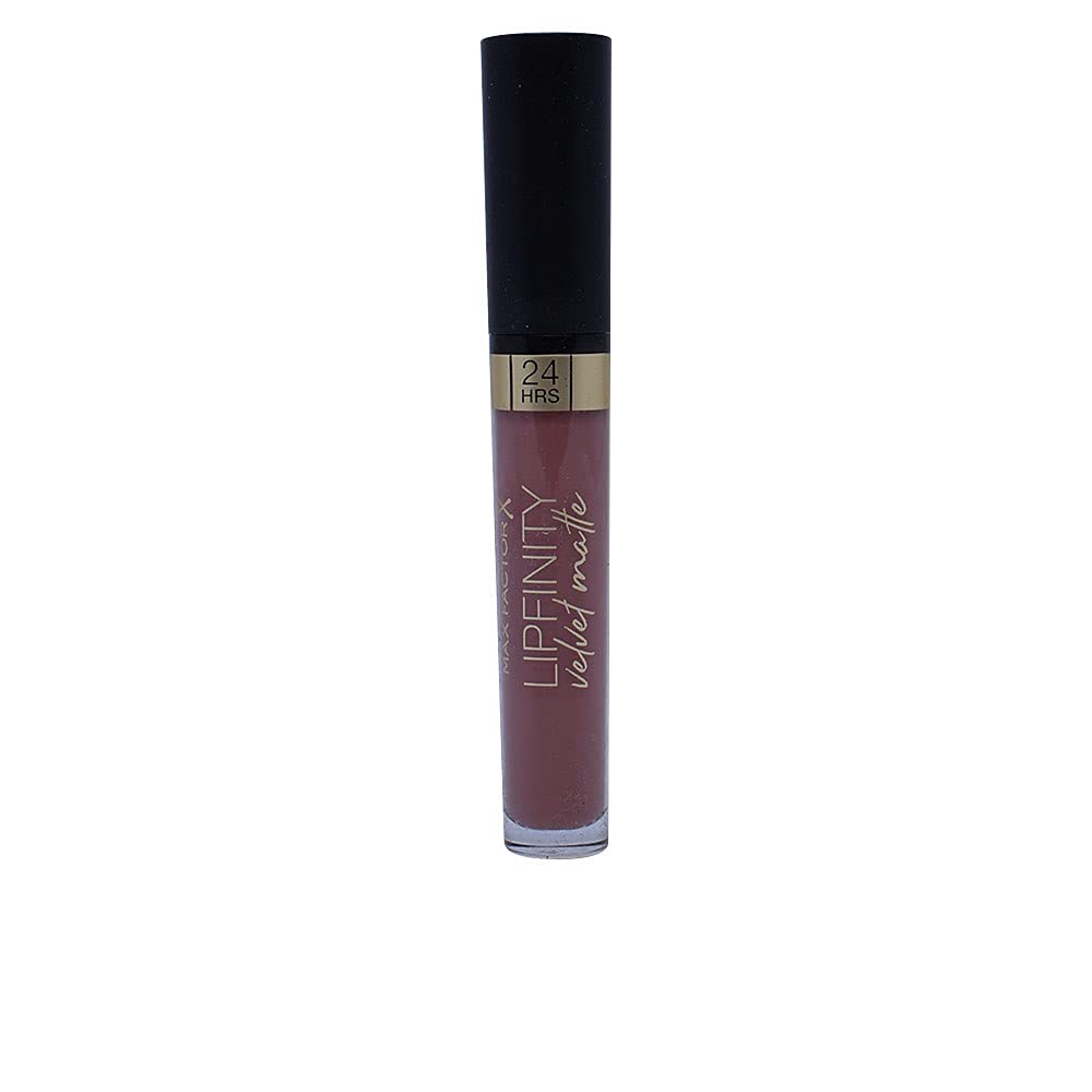Max Factor Lipfinity Velvet Matte Lipstick, Elegant Brown - 3.5 ml