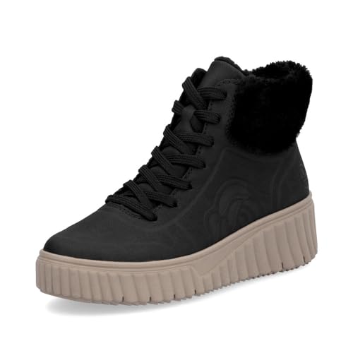 Preisvergleich Produktbild Rieker Damen Schnürstiefeletten N2504, Frauen Stiefeletten, lose Einlage,schnürboots,Winterstiefelett... (00),36 EU / 3.5 UK