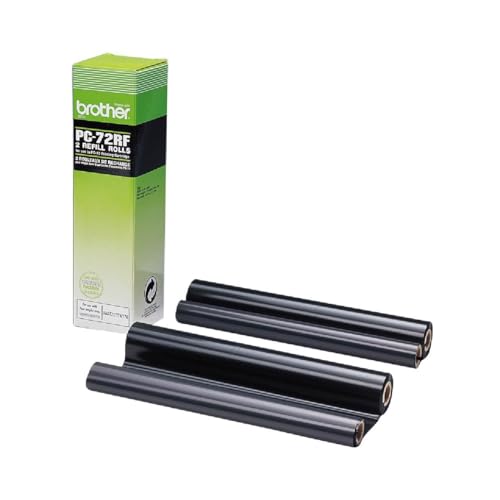 Brother 27720 PC-72 RF PC72RF rouleaux de transfert thermique d'origine noir par 2