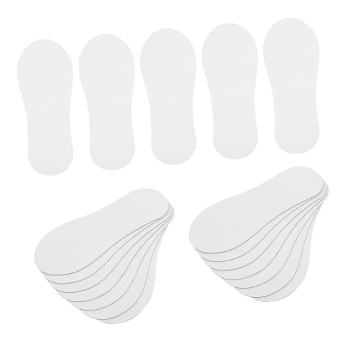 OUNONA Visible Socks Boat Socks Inner Support Sock Display Inserts Cardboard Sock Forms