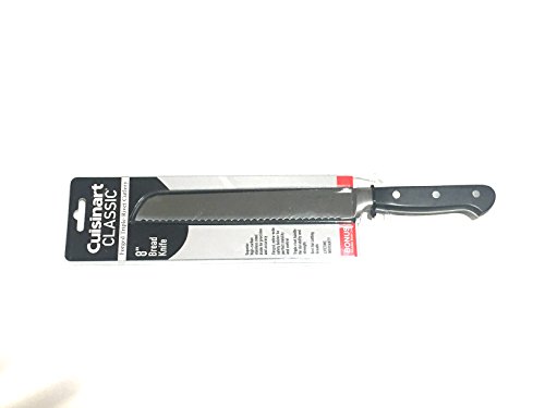 Cuisinart C77Tr-8Bd Triple Rivet Collection 8" Bread Knife, Black #TOP2
