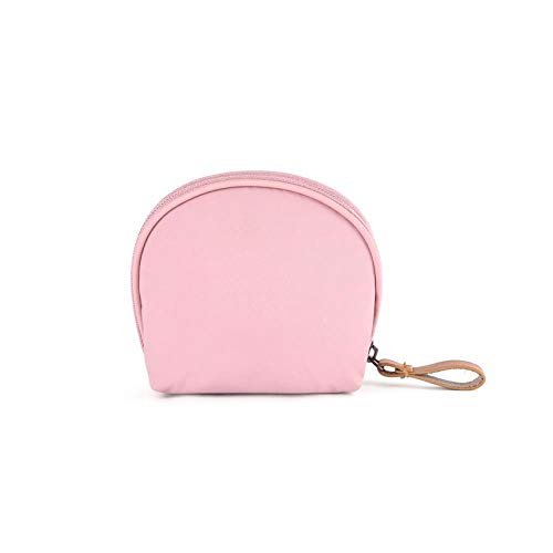 Maquillage cosmétique imperméable transport portable avec le sac shell rose festonné