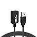 TNP USB Extension Cable 30 ft - High Speed USB 2.0 Active Extender Cord Repeater Booster Type A Male to A Female for External Hard Drive, Printer, Scanner, Mouse, Keyboard, USB Hub, Windows PC, Mac