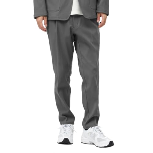 new balance(ニューバランス) THE CITY ロングパンツ シーズナルスリムテーパードパンツ スポーツウェア メンズ M メンズ グレー