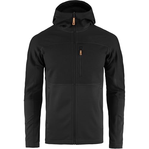 Image of Fjallraven Abisko Men's Trail Full Zip Hooded Fleece - Breathable, Comfortable, Lightweight Fleece Warmth - Hiking, Trekking