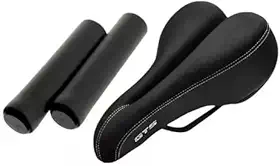 Banco Selim Gts Vazado Preto C/manopla Mtb/speed Adulto Bike