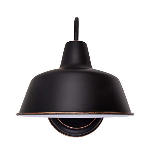 Image of Design House Mason Outdoor Wall Light, 8 inch, Oil Rubbed Bronze