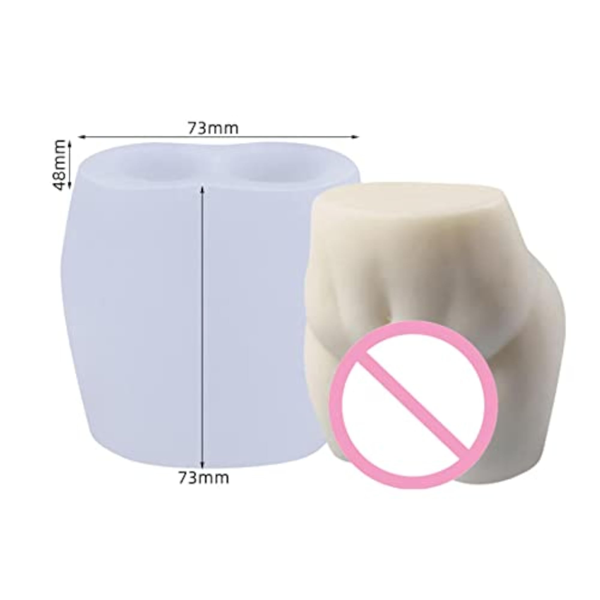 Silicone Candle Molds for DIY Epoxy Resin Casting