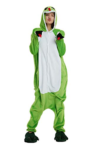 Ensemble de Pyjama Licorne Grenouillère Animaux Siamois Romper Pajamas Kigurumi Onesie Cosplay Animal Combinaison Costume Vêtement de Nuit en Flanelles Soirée Carvanal Halloween Noël Déguisement Cover