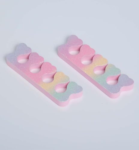 Image of Whimsy Beauty Kids Nail Art Separator | Soft Sponge Finger and Toe Dividers for Mani Pedi and Nail Polish Application | Reusable Comfortable Nail Care Tool | 4 to 16 Years | Organic, Chemical Free