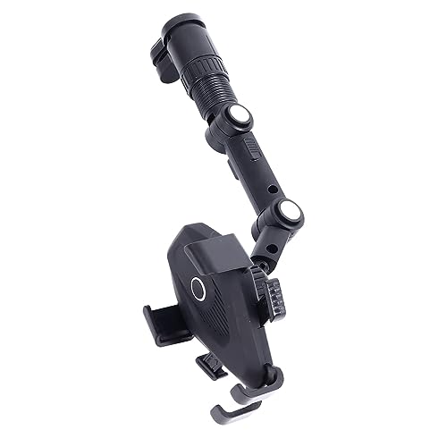 Tbest Suporte de telefone de carro, suporte de telefone de carro, preto, multifuncional, versátil, r