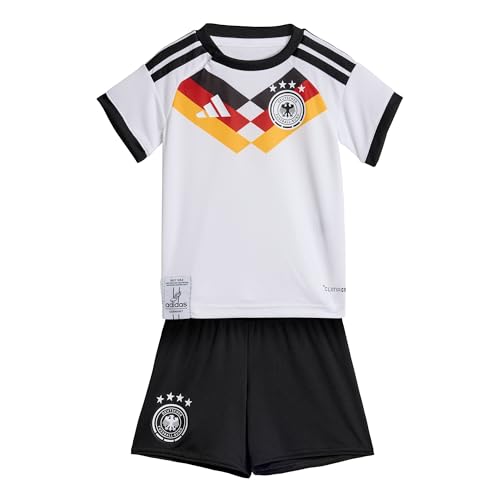 Image of adidas Kids Germany Home Babykit World Cup 2026 Babies Short White/black 9-12 Months