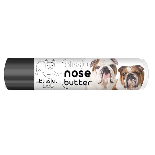 Image of The Blissful Dog Bulldog Nose Butter, Versatile Dog Nose Balm for Dry Nose, Handcrafted Nose Moisturizer, Easy-to-Apply Dog Essentials, Unscented, 0.15 oz.