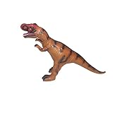 JOKFEICE Figurines réalistes de dinosaures Tyrannosaurus Rex - Projet scientifique - Jouets éducatifs - Cadeau d'anniversaire - Décoration de gâteau pour enfants