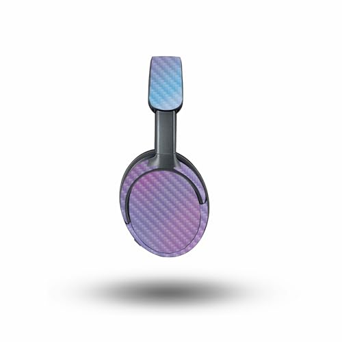 Image of MightySkins Carbon Fiber Skin Compatible with Bose QuietComfort Ultra - Purple Fog | Protective, Durable Textured Carbon Fiber Finish | Easy to Apply