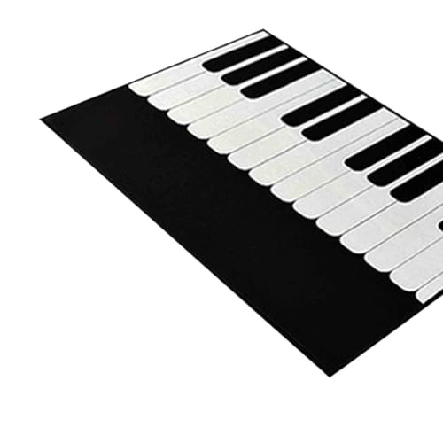 Image of Piano Keyboard Door Mat Home Decor Entrance Rug for Bathroom Outdoor Bedroom