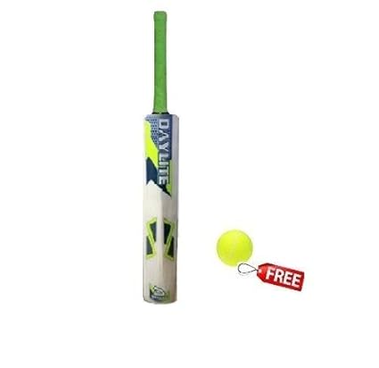 JRS AVS Boys Cricket Bat with Ball for Kids Size 2 (Multicolor) 4-6 Years Boys