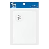 Accent Design Paper Accents Trading Cards 2.5x3.5 65lb White 50pc