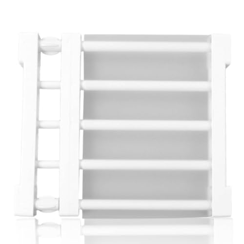 HERCHR Estante de tensión de Armario, Estante de Almacenamiento Ajustable Ropa expandible Organizador de Armario Estante de Armario Estante Ajustable Organizador de Estante para gabinete Cocina Baño